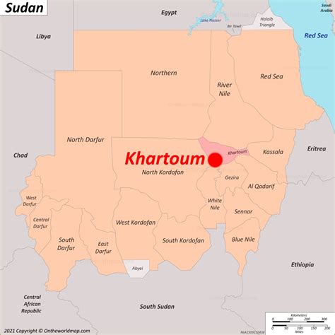 Khartoum Map | Sudan | Detailed Maps of Khartoum (Khartum)