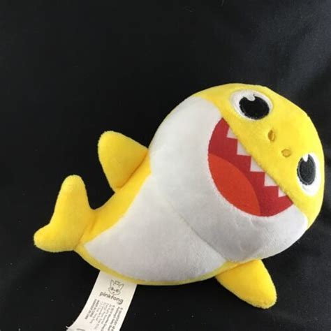 Pinkfong Baby Shark Plush Stuffed Animal Yellow 8" 2018 | #4621877455