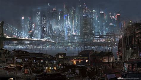 Neo-New York City Cyberpunk Concept Art