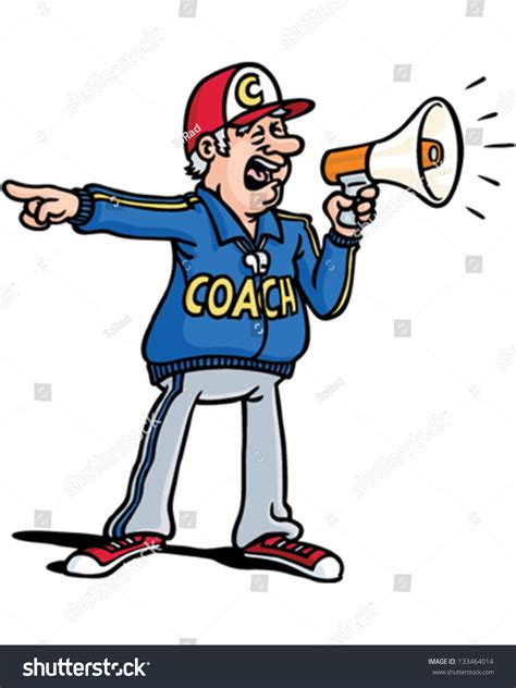 Football Coach Cartoon