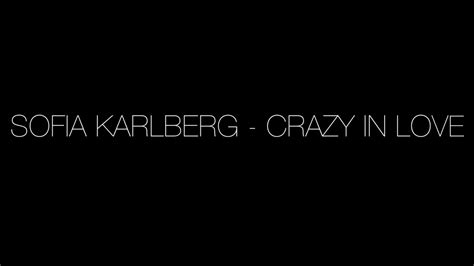 Sofia Karlberg - Crazy in Love (Beyonce cover)| Dance Choreography by ...