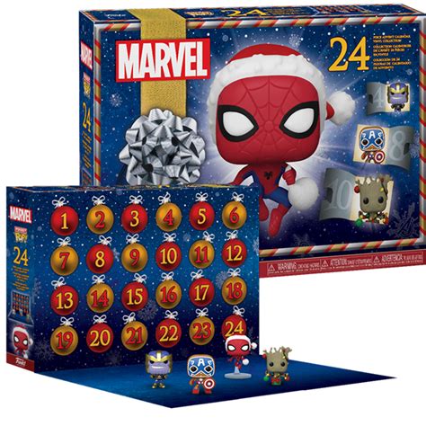 Marvel Mini Funko Pop Advent Calendar - Printable Word Searches