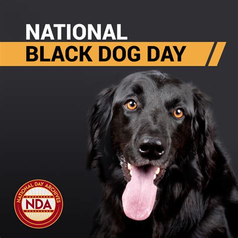 National Black Dog Day - National Day Archives