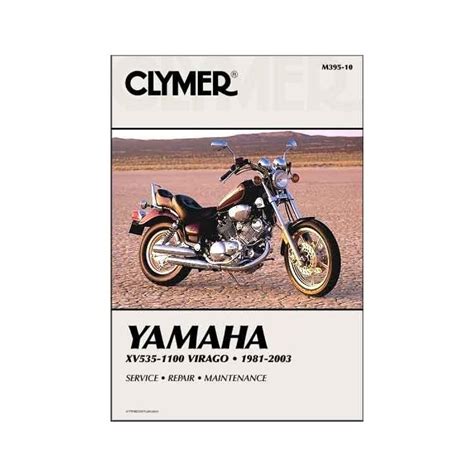 Clymer Manual Yamaha XV535 - 1100 1981-2003 - Cycle Gear