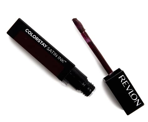 Revlon Black Cherry ColorStay Satin Ink Liquid Lipstick Review & Swatches - FRE MANTLE BEAUTICAN ...