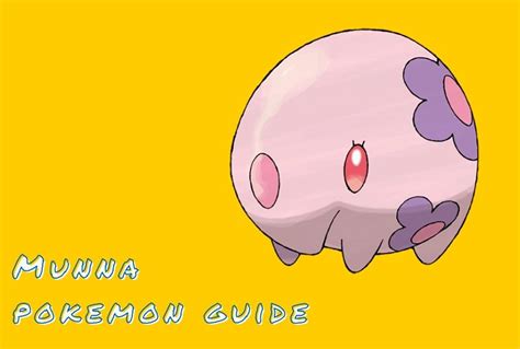 Munna Pokemon Guide - Pok Universe