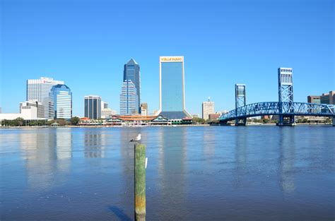 Free photo: Jacksonville, Florida Skyline - Buildings, City, Florida ...