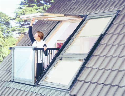 VELUX Cabrio Balcony Windows - Doors Windows Stairs