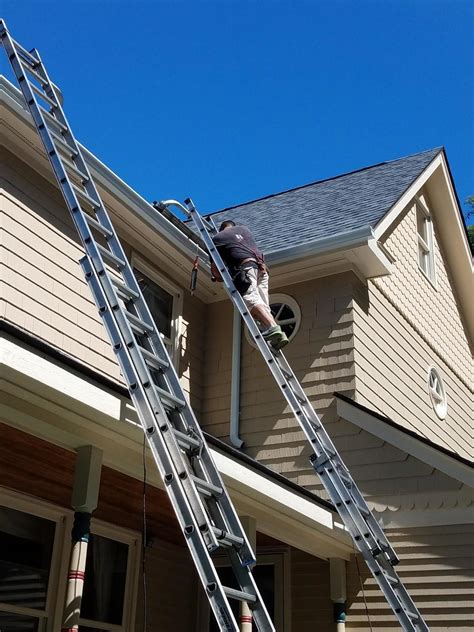 Gutter Installation - Gutter Installation - Aluminum Gutter Installation