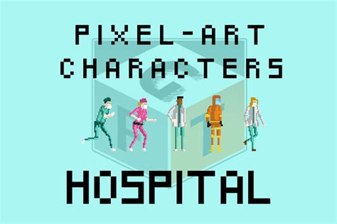 Pixel Art Characters - Hospital pack | Unity AssetStore Price down ...