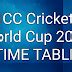 ICC Cricket World Cup 2019 Schedule PDF Download