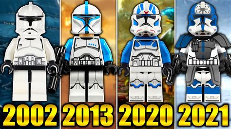 Evolution of LEGO Star Wars Clone Troopers (and Future Ideas) - YouTube