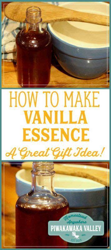 How to Make Vanilla Essence - Super Easy Gift Idea | Vanilla essence ...