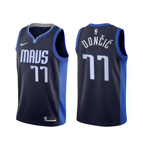 Luka Doncic Dallas Mavs Jersey (blue) - Urban Culture