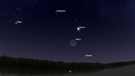 See Venus swing by the crescent moon this weekend | Space