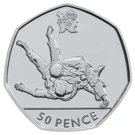 royal mint london 2012 olympic games 50p coin judo Reviews