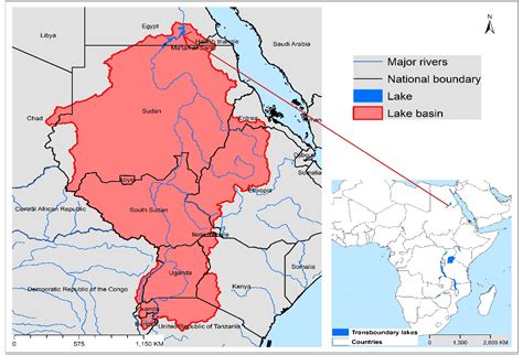 Lake Nasser Map