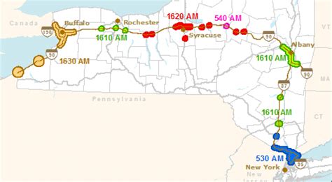 New York State Highway Map - Printable Map