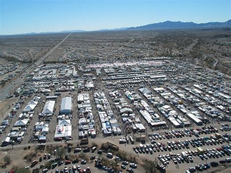 Quartzsite RV Snowbird — Land in retail heaven in the Arizona desert.