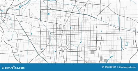 Shijiazhuang Map. Detailed Map of Shijiazhuang City Administrative Area ...