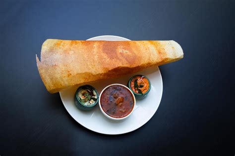 Crispy Masala Dosa South India Style 2440845 Stock Photo at Vecteezy