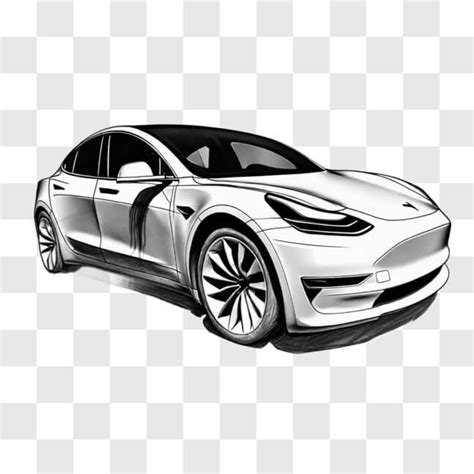 Download Detailed Illustration of Tesla Model S Car Sketches Online ...