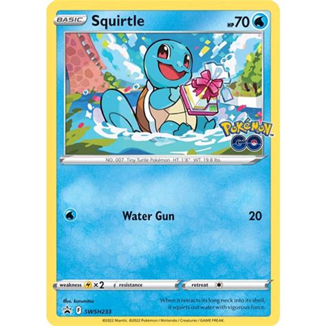 Squirtle Pokemon Card