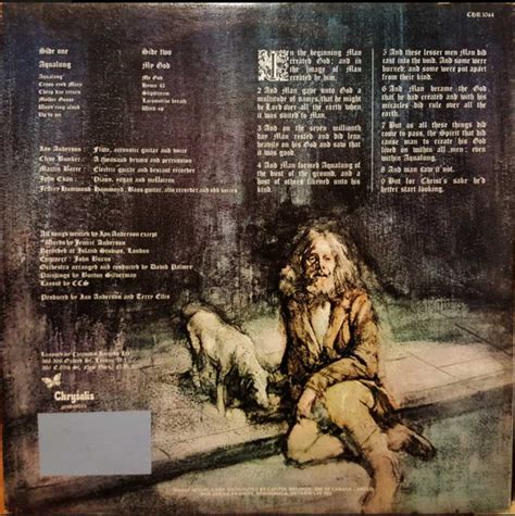 Jethro Tull - Aqualung - 1971 Original – Vinyl Pursuit Inc