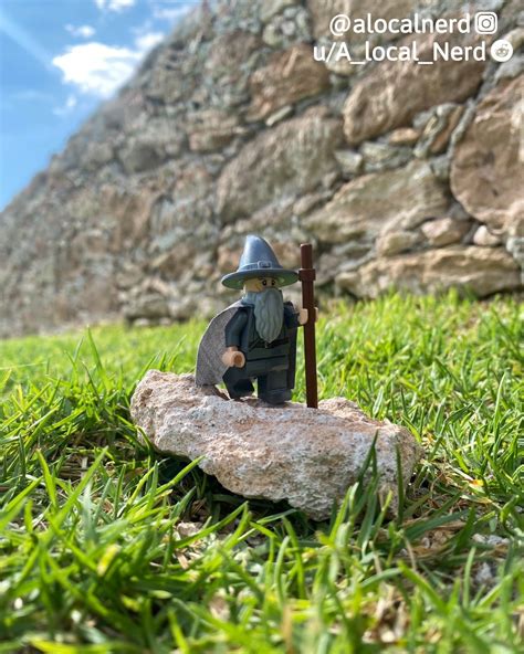 (OC) Gandalf the Grey off to a new adventure (LOTR) : r/legophotos