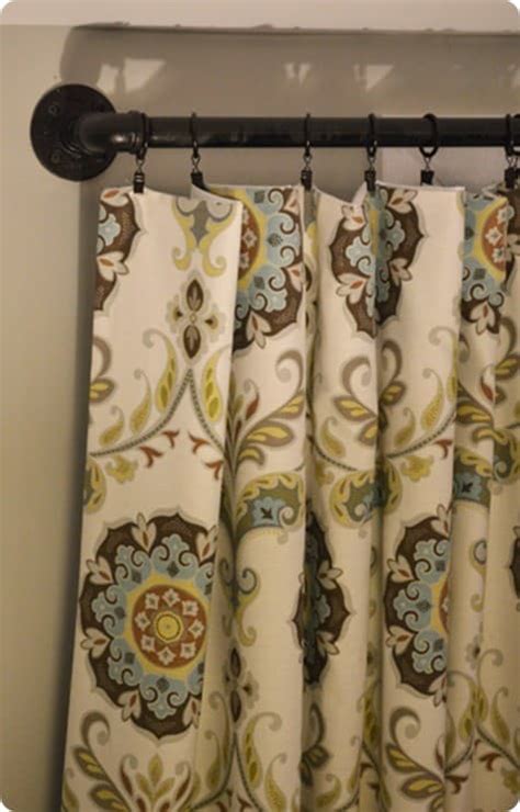 Industrial Pipe Curtain Rods for a HUGE Window - KnockOffDecor.com