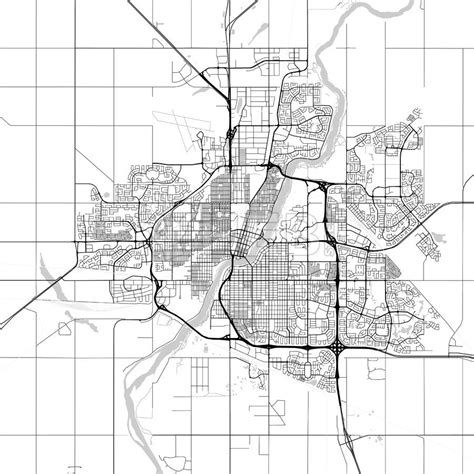 City Map Of Saskatoon Sask | Printable Templates Free