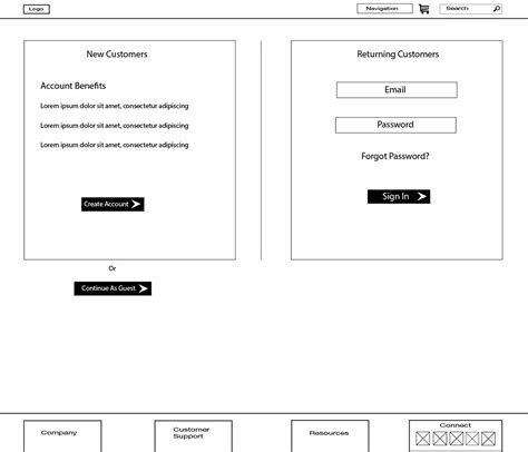 Shopping Cart Wireframes :: Behance