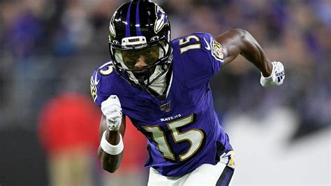 Ravens' Marquise Brown enters second season 23 pounds heavier