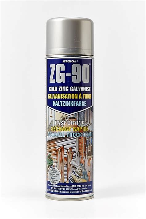 ZG90 Zinc Galv Spray Paint | 500ml tin | Fast Drying | Rust & Corrosion Protection