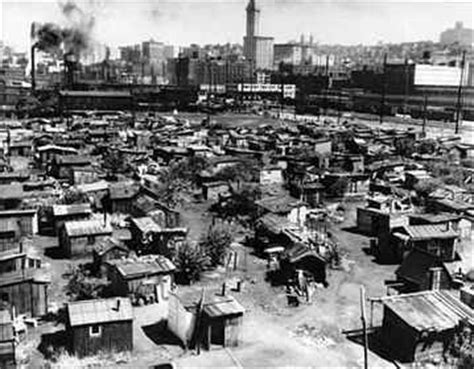 Hoovervilles - The Great Depression