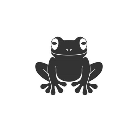 Cute Frog Silhouette