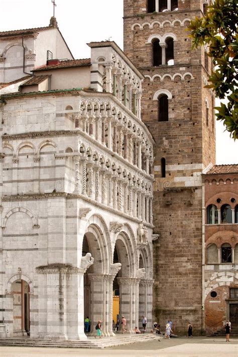 Cathedral of Lucca editorial stock photo. Image of tourism - 176414658