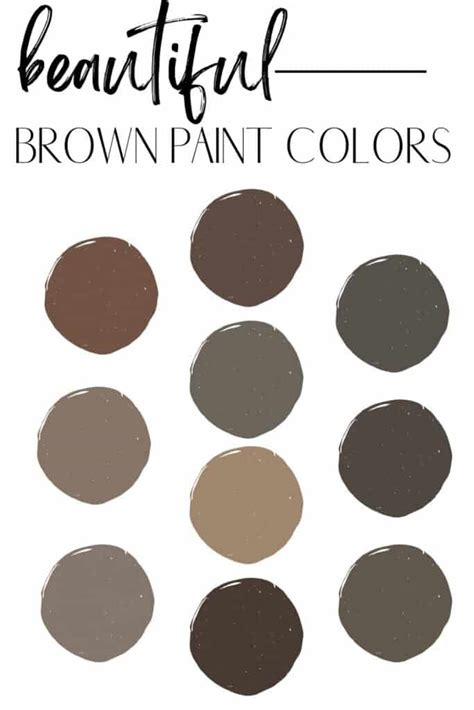 10 best brown paint colors - Home like you mean it