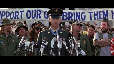 Forrest gump - protest speech - YouTube