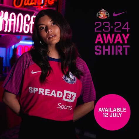 Sunderland AFC 2023-24 Nike Away Kit Unveiled » The Kitman