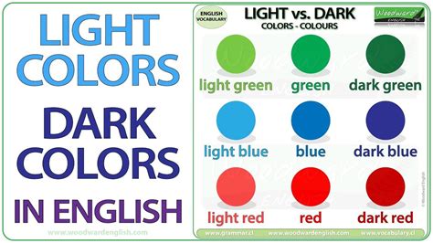 Exploring the Impact of Light vs. Dark Colors in English