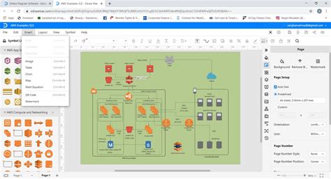 How to Create an AWS Architecture Diagram in Visio | Edrawmax Online