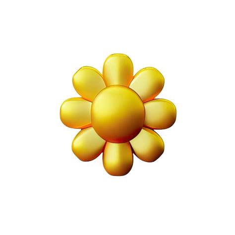 Premium AI Image | 3d minimalist flower