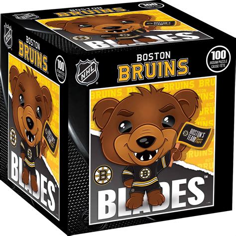 Boston Bruins NHL Mascot , 100 Pieces, MasterPieces | Puzzle Warehouse