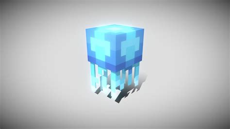 Jellyfish - Minecraft - 3D model by Novua (@novuanet) [77e4267] - Sketchfab