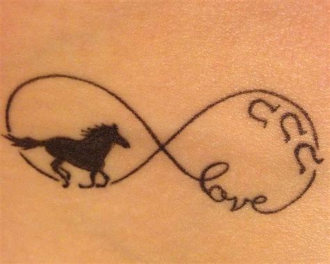 Pin by Elizabeth Rosvall on Infinity tattoos | Horse tattoo design, Horse tattoo, Small horse tattoo