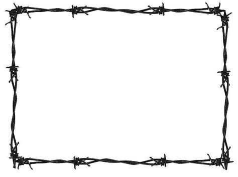 Barbed Wire Border Stock Photos, Pictures & Royalty-Free Images - iStock