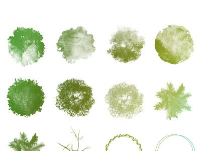 tree brushes. abr by Land Space on Dribbble