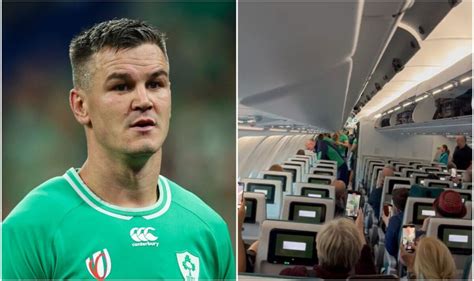 Johnny Sexton embarrassed by Ireland team-mates on flight home from ...