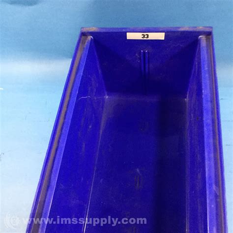 Uline S-12419 Blue Stackable Bins, 15 x 8 x 7 - IMS Supply